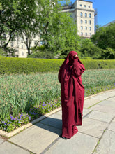 Load image into Gallery viewer, Luxury 2 pieces jilbabs - Maroon