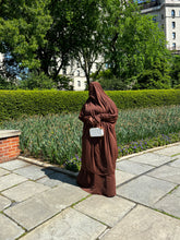 Load image into Gallery viewer, Luxury 2 pieces jilbabs - Brown