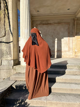 Load image into Gallery viewer, Luxe Puff Sleeve Abaya with  Khimar