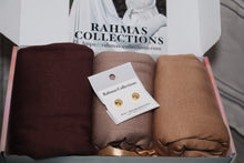Load image into Gallery viewer, Ramadan  jersey Hijab Box :Earthy