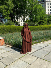 Load image into Gallery viewer, Luxury 2 pieces jilbabs - Brown
