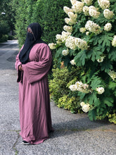 Load image into Gallery viewer, Classic Rosewood Abaya Dress
