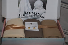 Load image into Gallery viewer, Ramadan  Georgette Crepe Hijab Box : Earth