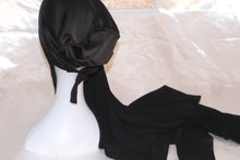 Load image into Gallery viewer, Instant Chiffon Hijab - Black