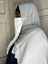 Load image into Gallery viewer, Ramadan  Georgette Crepe Hijab Box : Silver