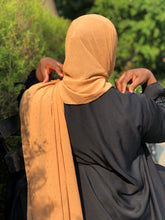 Load image into Gallery viewer, Chiffon with Rhinestone-Sand