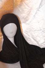 Load image into Gallery viewer, Instant Jersey Hijab - Black