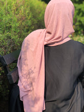 Load image into Gallery viewer, Chiffon with Rhinestone- Dusty Pink