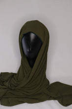 Load image into Gallery viewer, Instant Chiffon Hijab - Olive