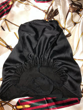 Load image into Gallery viewer, Satin Lined  Undercap - Black