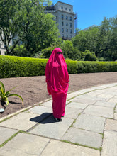 Load image into Gallery viewer, Summer 2 pieces jilbabs : Magenta