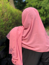 Load image into Gallery viewer, Chiffon with Rhinestone-Rose