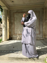 Load image into Gallery viewer, Grey - French 2  Piece Jilbabs