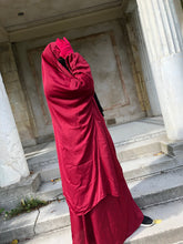Load image into Gallery viewer, Dark Red  - French 2  Piece Jilbabs