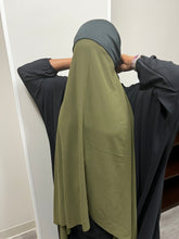 Load image into Gallery viewer, Instant Chiffon Hijab - Olive
