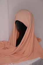 Load image into Gallery viewer, Instant Chiffon Hijab - Peachy
