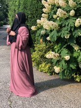 Load image into Gallery viewer, Classic Rosewood Abaya Dress
