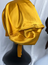 Load image into Gallery viewer, Satin Lined Undercap - Gold
