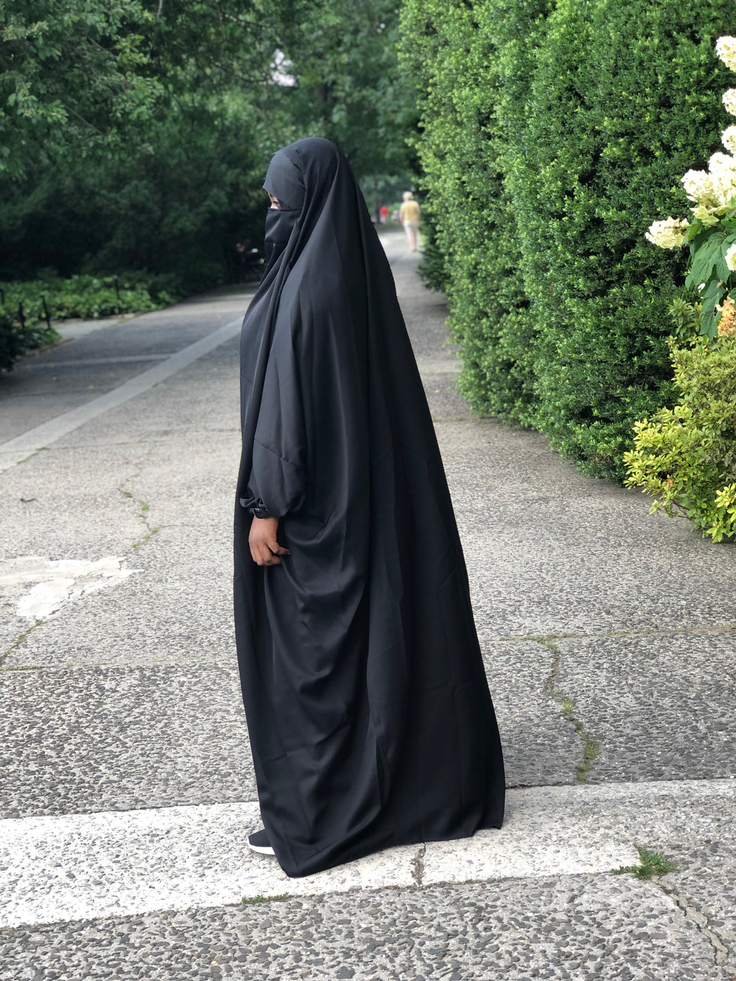Black- One piece Jilbab