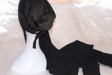 Load image into Gallery viewer, Instant Chiffon Hijab - Black
