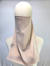 Load image into Gallery viewer, Satin Half Niqab-Being
