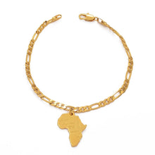Load image into Gallery viewer, African map bracelet
