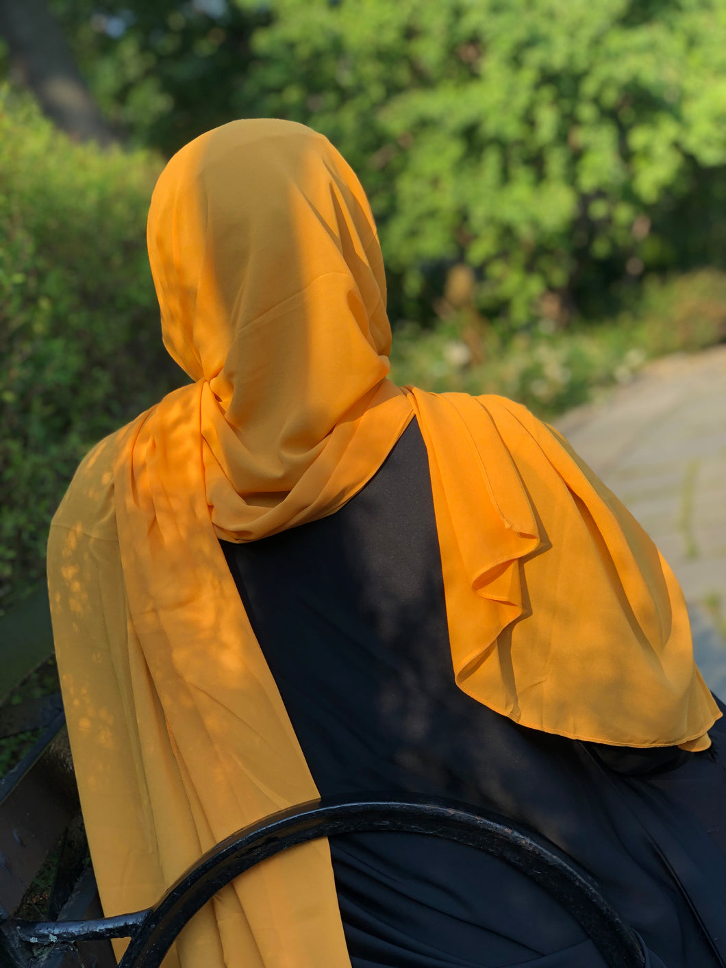 Everyday Chiffon Hijab - Gold