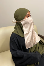 Load image into Gallery viewer, Satin Half Niqab-Being

