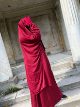 Load image into Gallery viewer, Dark Red  - French 2  Piece Jilbabs
